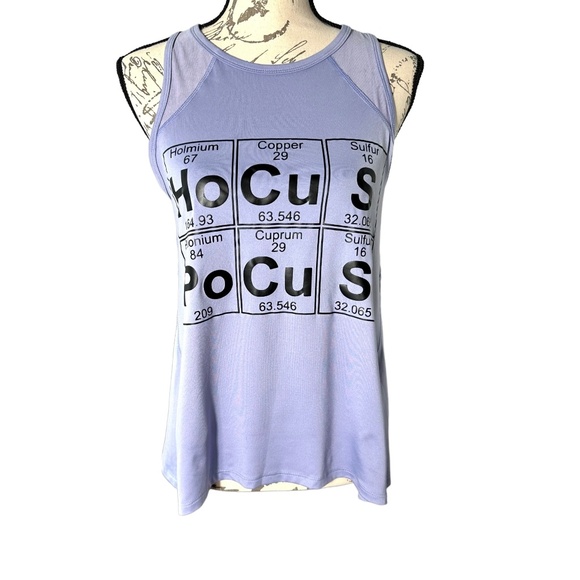 Champion Tops - Women’s Champion Purple Hocus Pocus Graphic Tank Top Small Workout Athletic